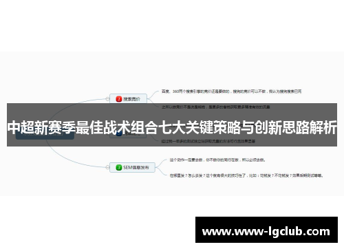 中超新赛季最佳战术组合七大关键策略与创新思路解析
