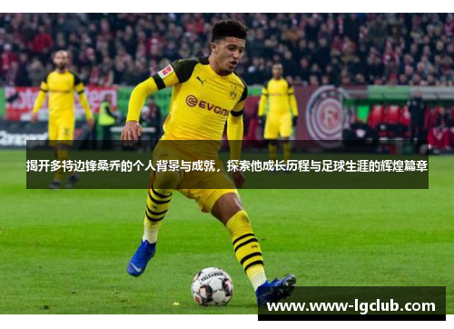 揭开多特边锋桑乔的个人背景与成就，探索他成长历程与足球生涯的辉煌篇章